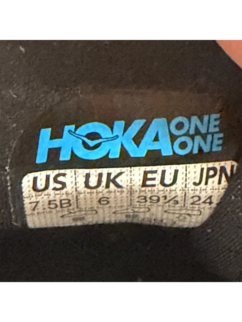 Hoka One One Women's Rincon 3 Black/White 1119396/BWHT Running Shoes - Size 7.5B